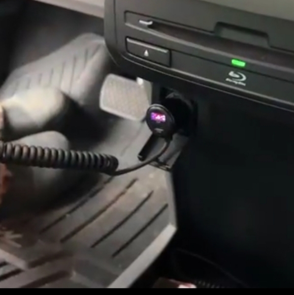 110W USB C Car Charger Fast Charging, with 5.7ft Type C Retractable Coiled Cable - Picture 11 of 14